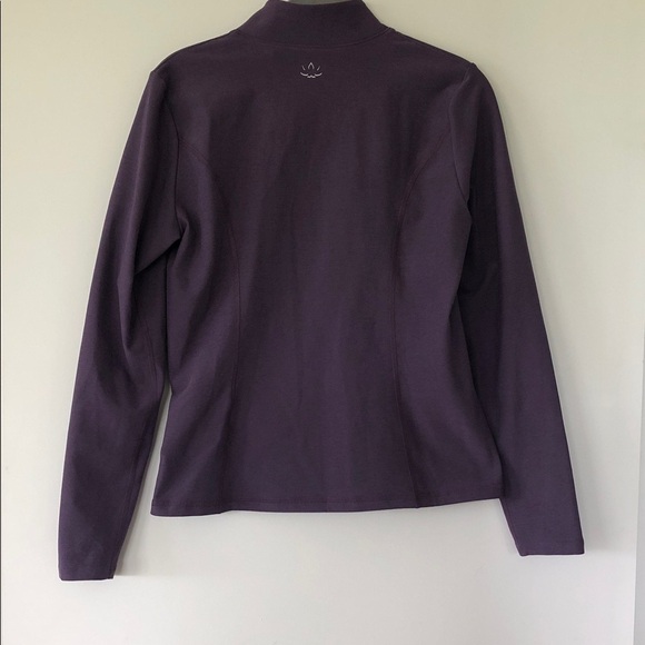 Beyond Yoga 
Spacedye On The Go Mock Neck Jacket purple S/P/P - Picture 10 of 12